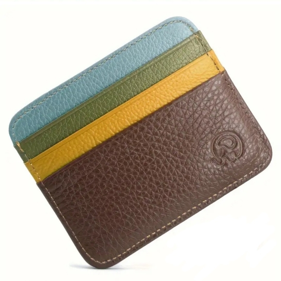 NWOT Leather RFID Card Holder - Picture 6 of 8